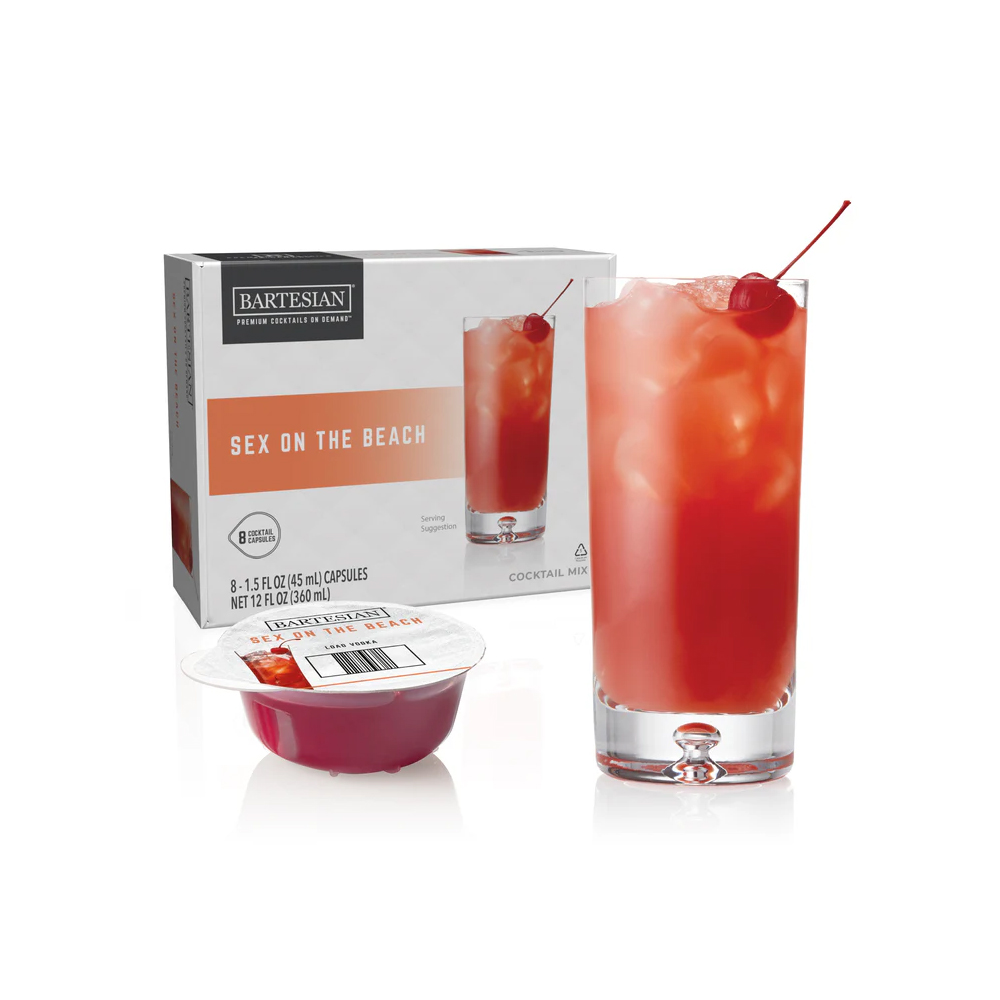 Bartesian Sex on the Beach Pack of 8 Cocktail Capsules
